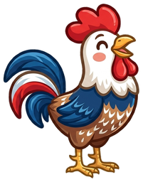Mascotte : le coq